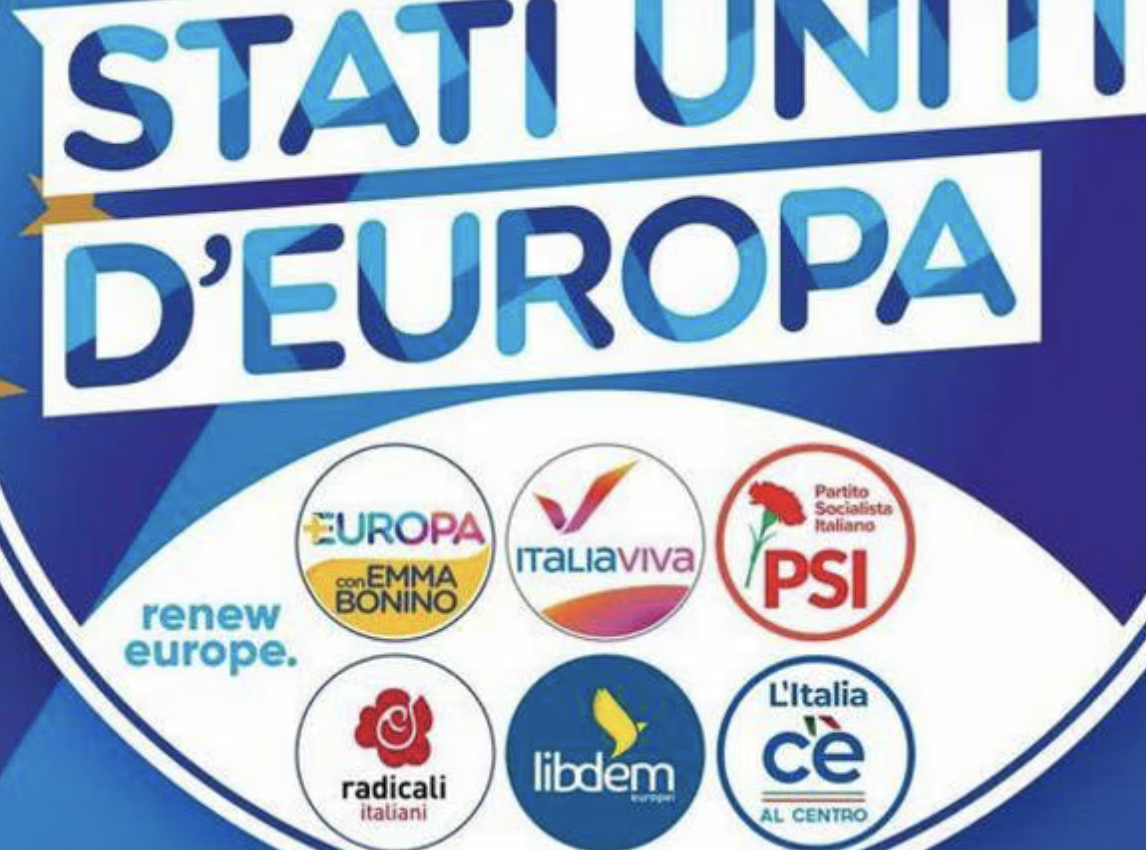 Conferenza stampa della lista Stati Uniti d'Europa